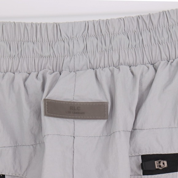 Richie Le Mens Shorts Size L Light Steel Athleisure Casual Athletic Drawstring - Picture 5 of 5